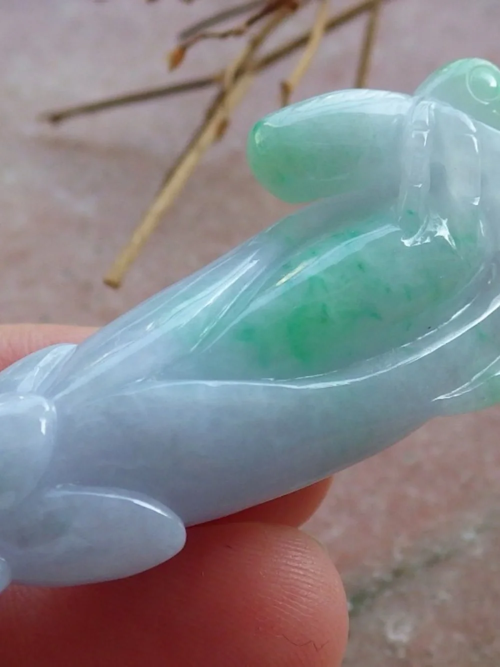 Certified Natural Myanmar Burma A Jade jadeite Spider Flower Pendant Necklace